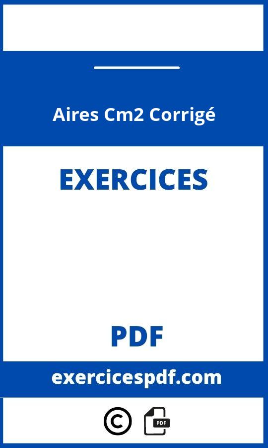 Exercices Aires Cm2 Pdf Corrigé